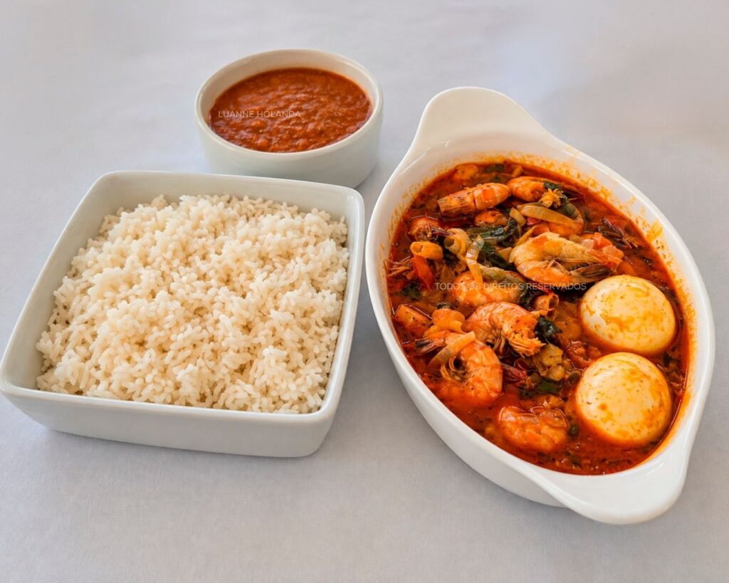 Caldeirada de camarão – comida da Região Munim