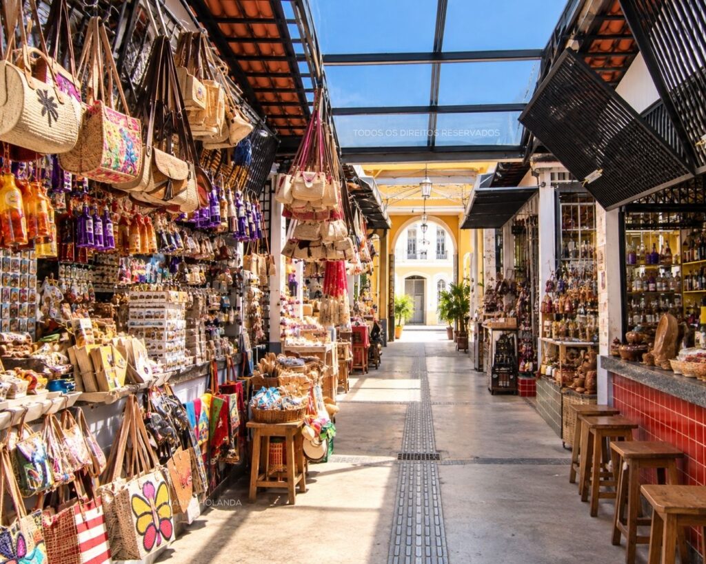 Feiras, mercados e lojas do Centro Histórico de São Luís — foto de Luanne Holanda