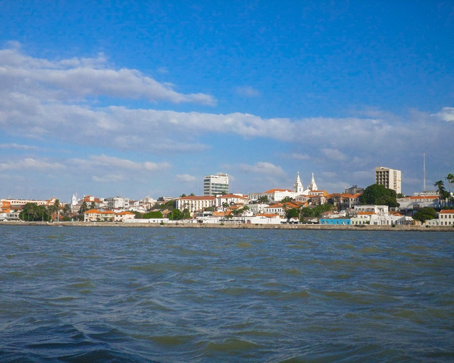São Luís vista do passeio de barco