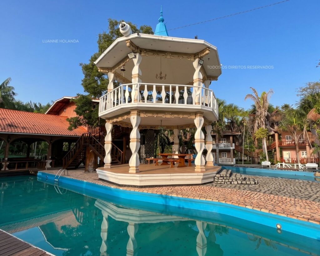 Piscina de pousada na Região Munim