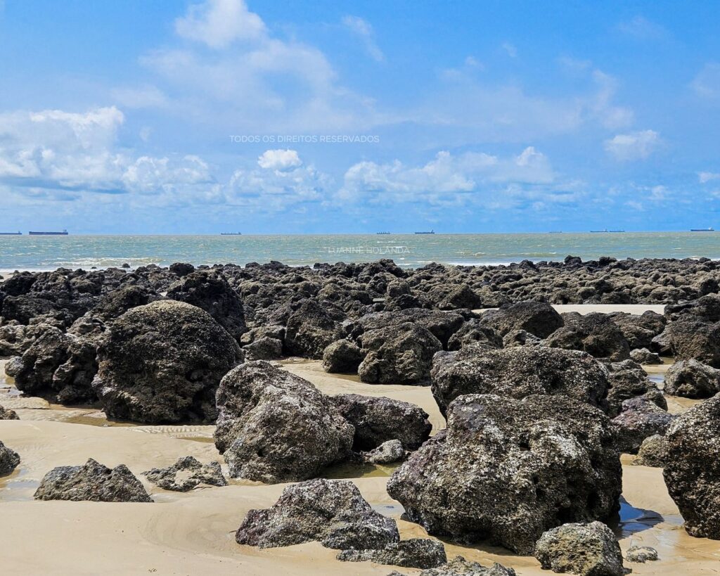 Praia em São Luís — foto de Luanne Holanda