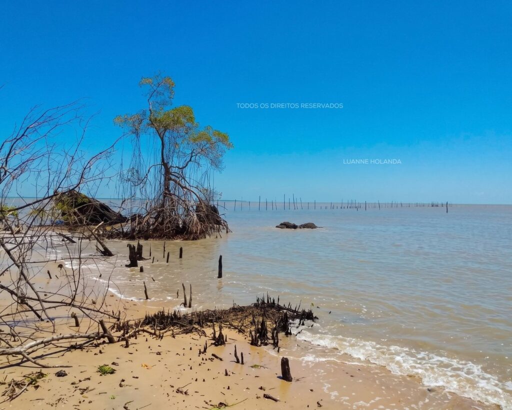 Praia em São Luís — foto de Luanne Holanda