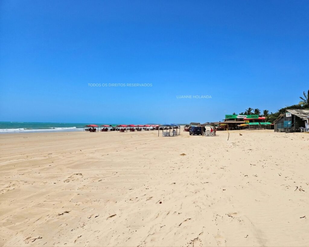 Praia Olho de Porco, em Paço do Lumiar — foto de Luanne Holanda