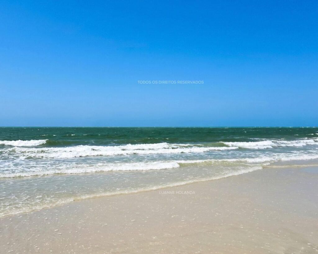 Praia Olho de Porco, em Paço do Lumiar — foto de Luanne Holanda