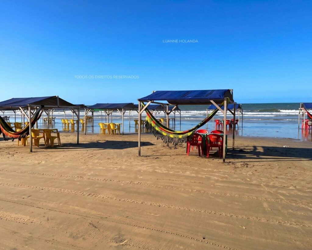 Praia em São José de Ribamar — foto de Luanne Holanda