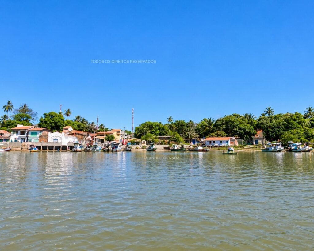 Praia em São José de Ribamar — foto de Luanne Holanda