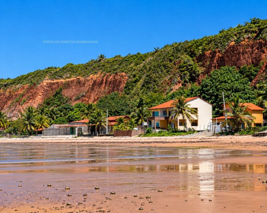 Praia em São José de Ribamar — foto de Luanne Holanda