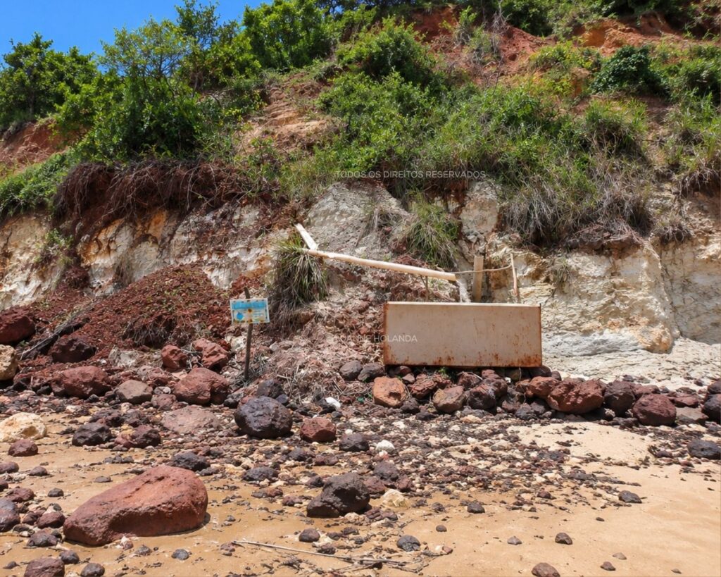 Praia em São José de Ribamar — foto de Luanne Holanda