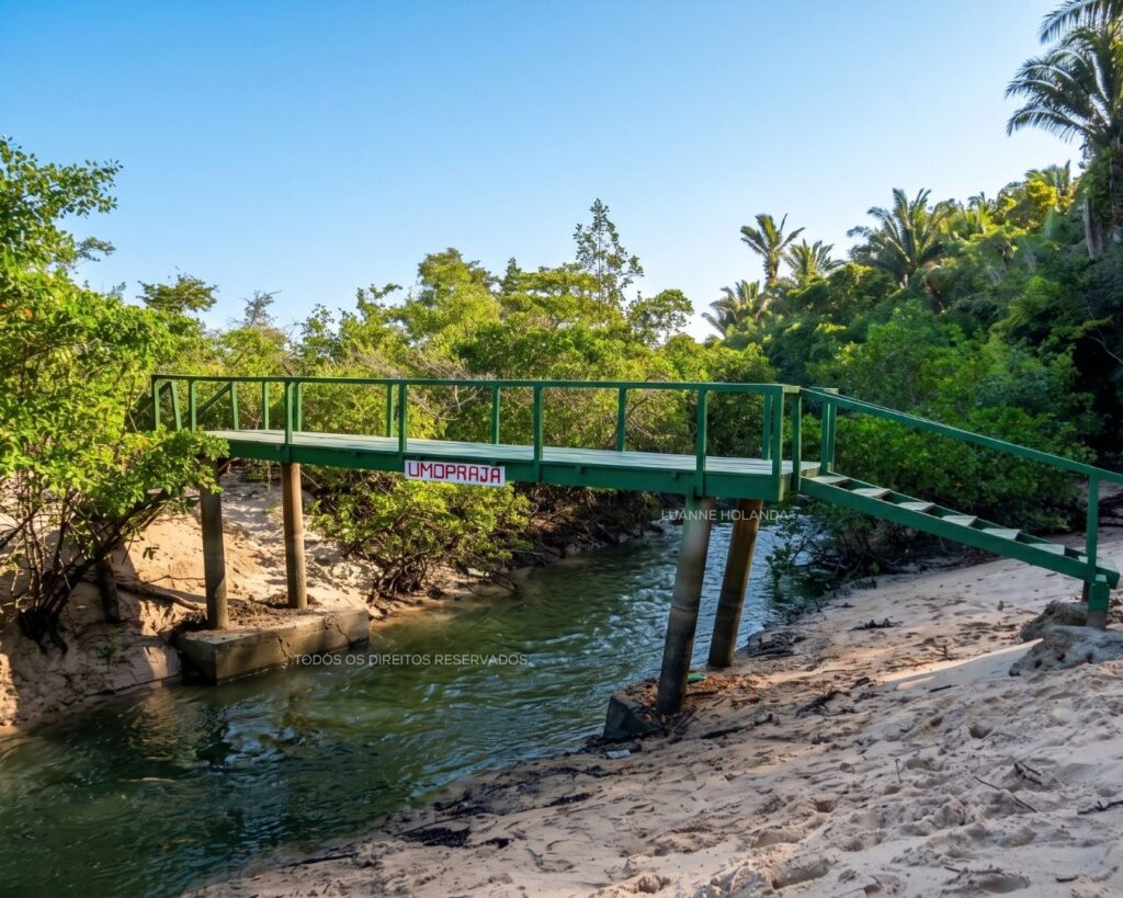 Praia em São José de Ribamar — foto de Luanne Holanda