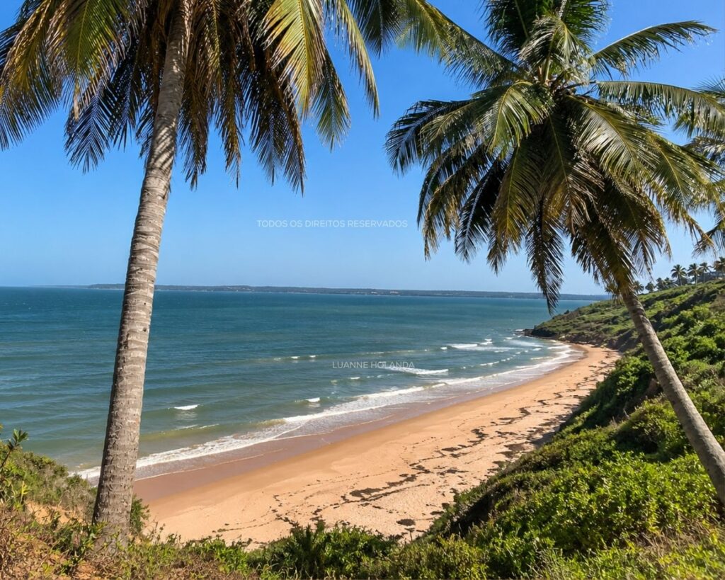 Praia em São José de Ribamar — foto de Luanne Holanda