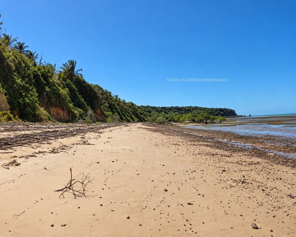 Praia em São José de Ribamar — foto de Luanne Holanda