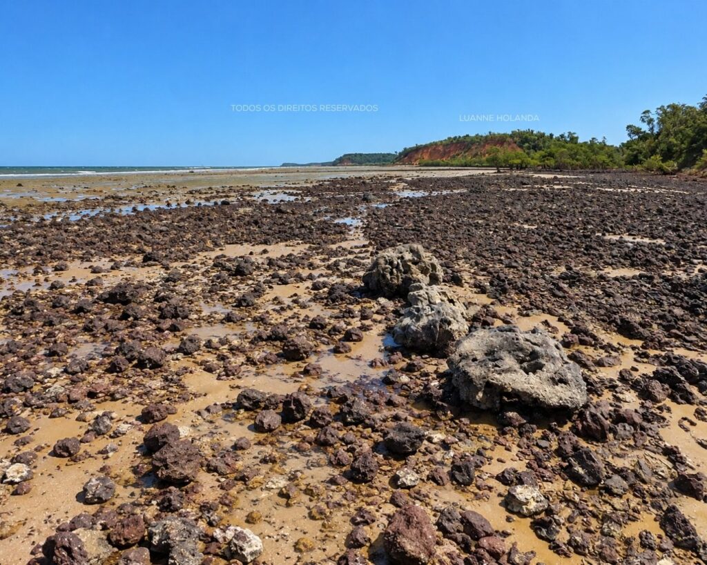 Praia em São José de Ribamar — foto de Luanne Holanda