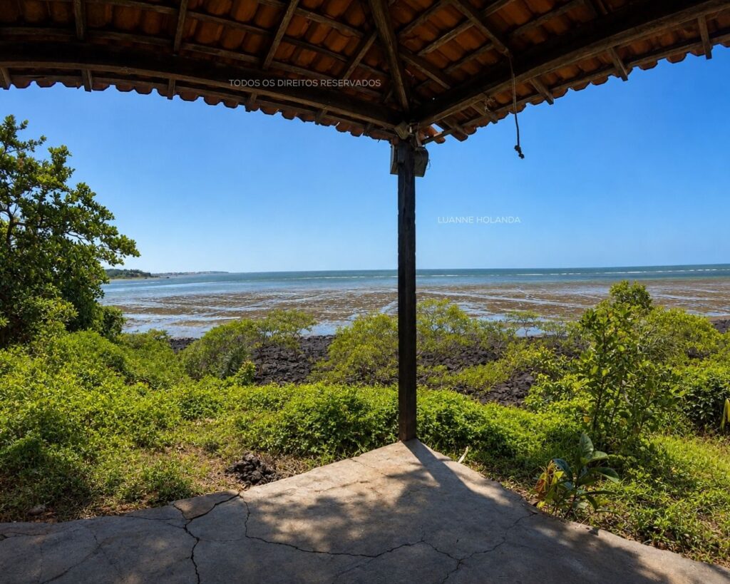 Praia em São José de Ribamar — foto de Luanne Holanda