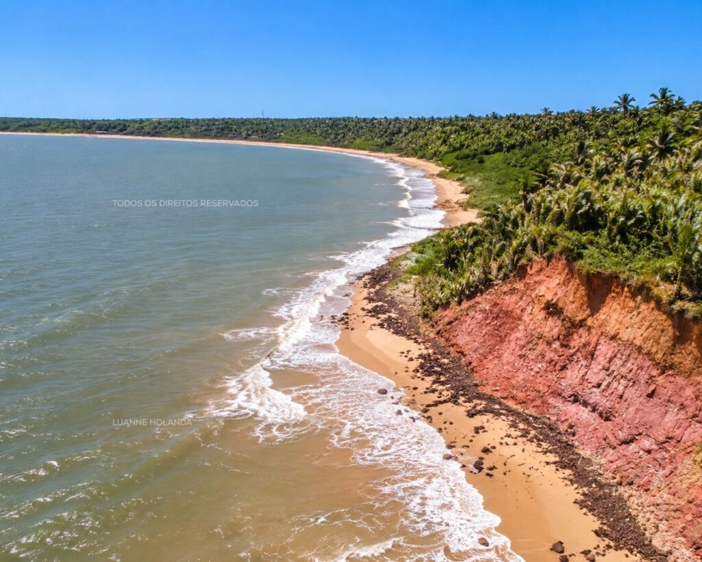 Praia em São José de Ribamar — foto de Luanne Holanda