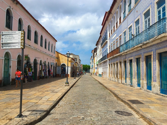 Rua do Centro Histórico de São Luís