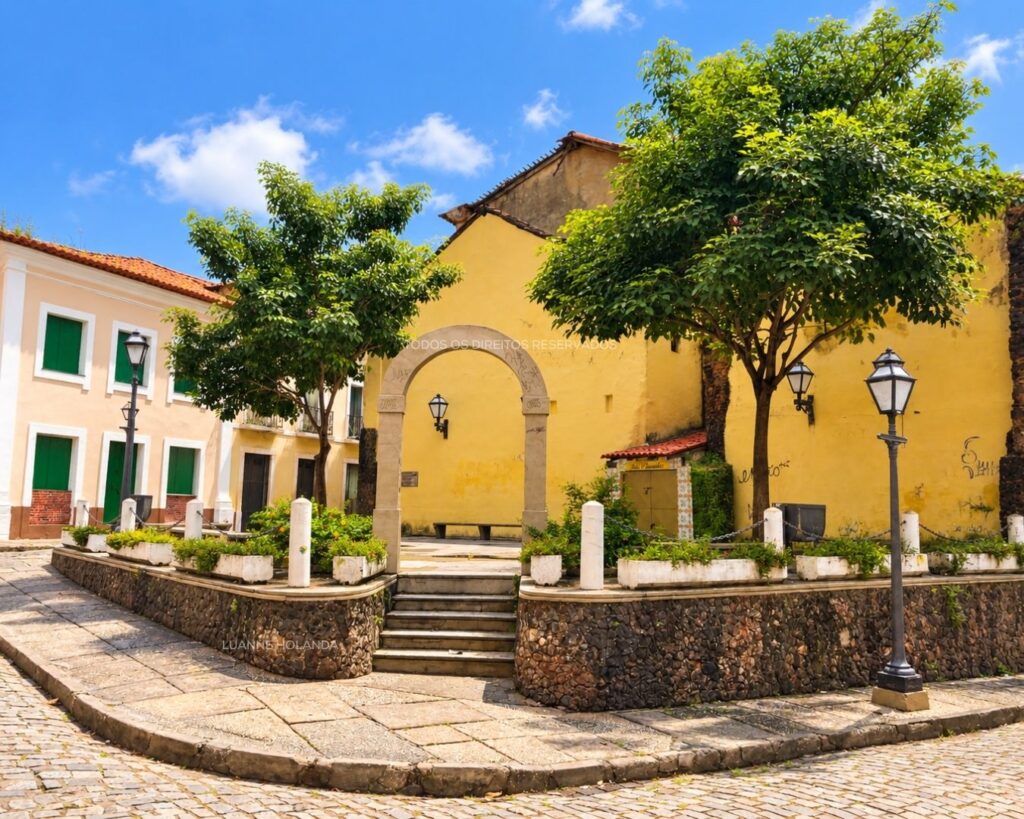 Ruas e praças do Centro Histórico de São Luís — foto de Luanne Holanda