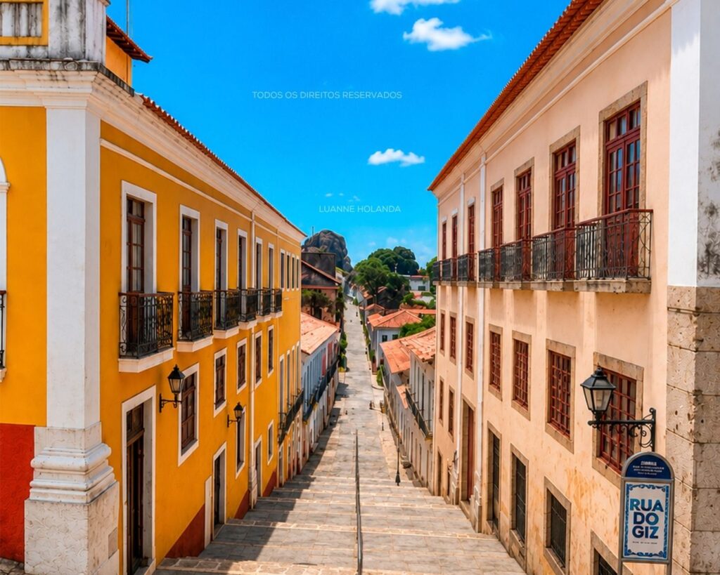 Ruas e praças do Centro Histórico de São Luís — foto de Luanne Holanda