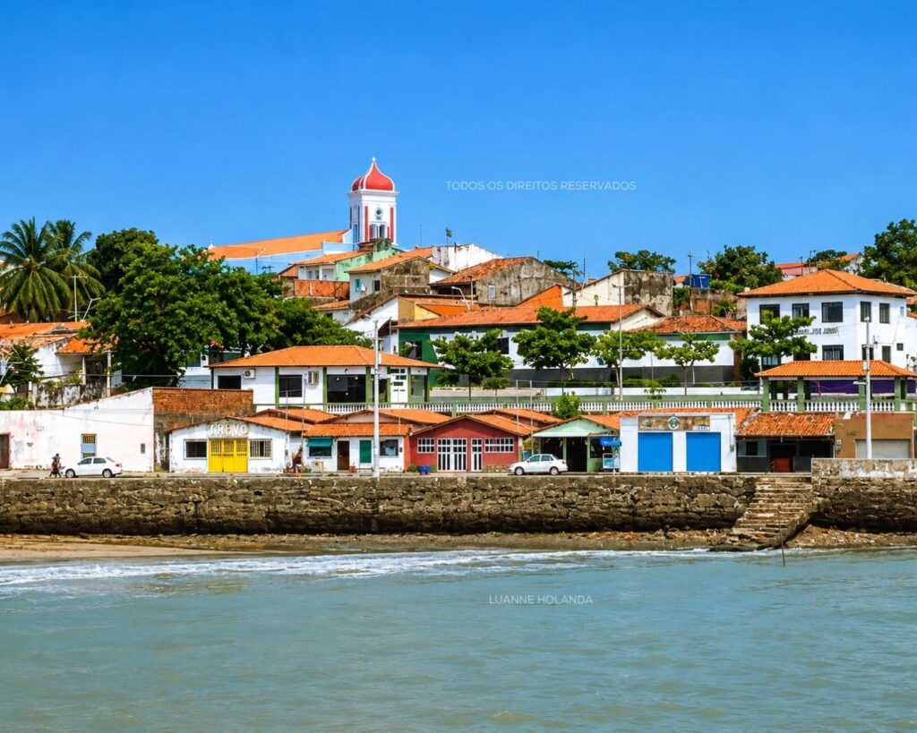 São José de Ribamar vista do mar — foto de Luanne Holanda